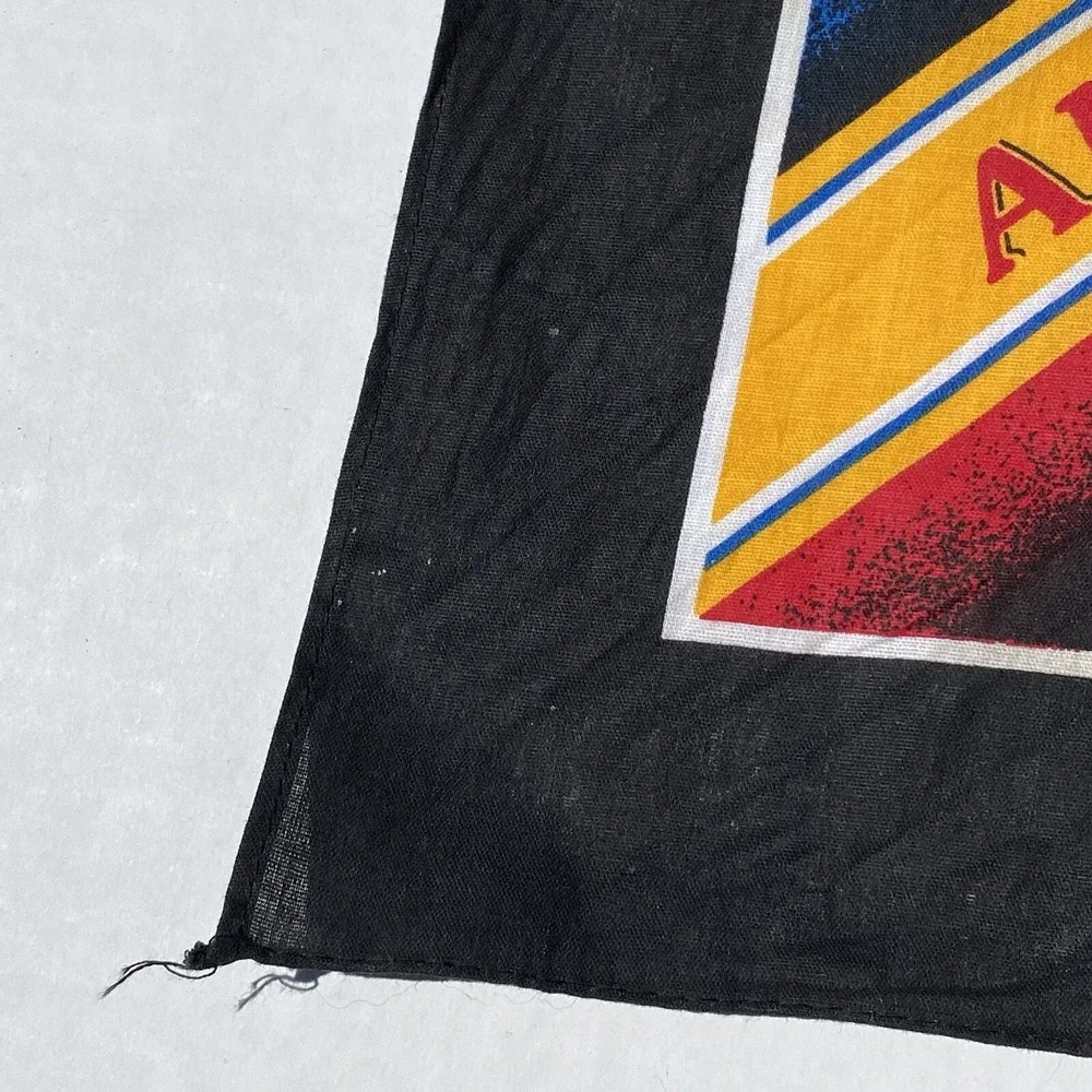 New VTG Harley Davidson Scarf Bandanna Eagle Flag 21